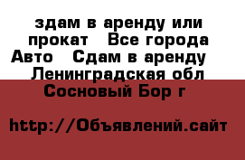 здам в аренду или прокат - Все города Авто » Сдам в аренду   . Ленинградская обл.,Сосновый Бор г.